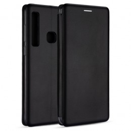 BOOK MAGNETICA XIAOMI MI 8 LITE CON PORTA CARTE DI CREDITO BLACK