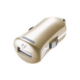 CARICABATTERIA AUTO IPHONE USB ORO