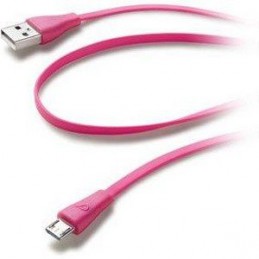CAVO DATI USB ROSA