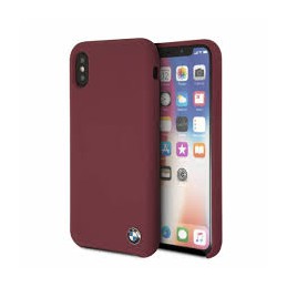 COVER BMW IN SILICONE PER IPHONE X/XS ROSSA