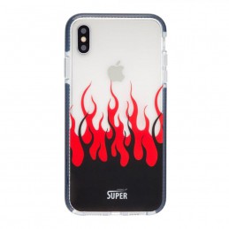 COVER FIAMMA TRASPARENTE APPLE IPHONE XS MAX