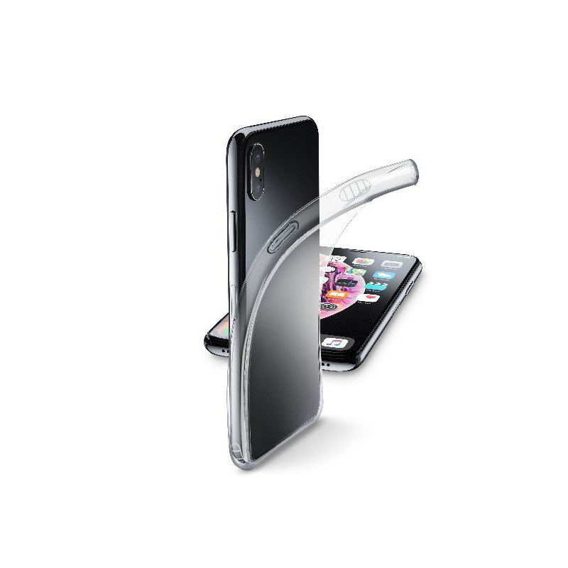 COVER IN TPU IPHONE XS MAX TRASPARENTE