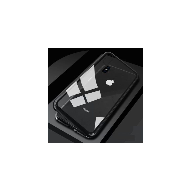 COVER RIGIDA MAGNETICA IN VETRO TEMPERATO PER SAMSUNG S9 NERA