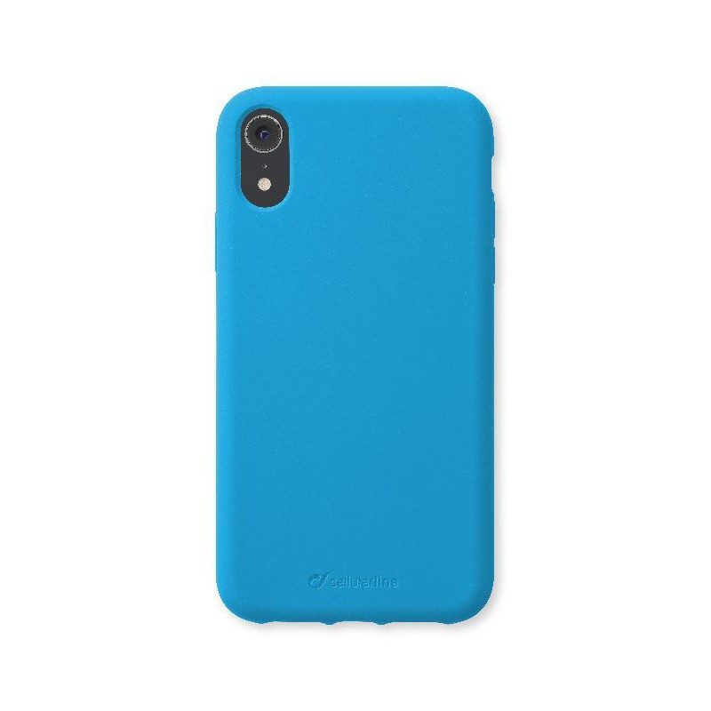 COVER SOFT TOUCH IPHONE XR AZZURRO FLUO COVER SOFT TOUCH IPHONE XR AZZURRO FLUO