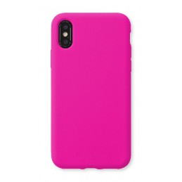 COVER SOFT TOUCH  IPHONE XS MAX FUCSIA FLUO