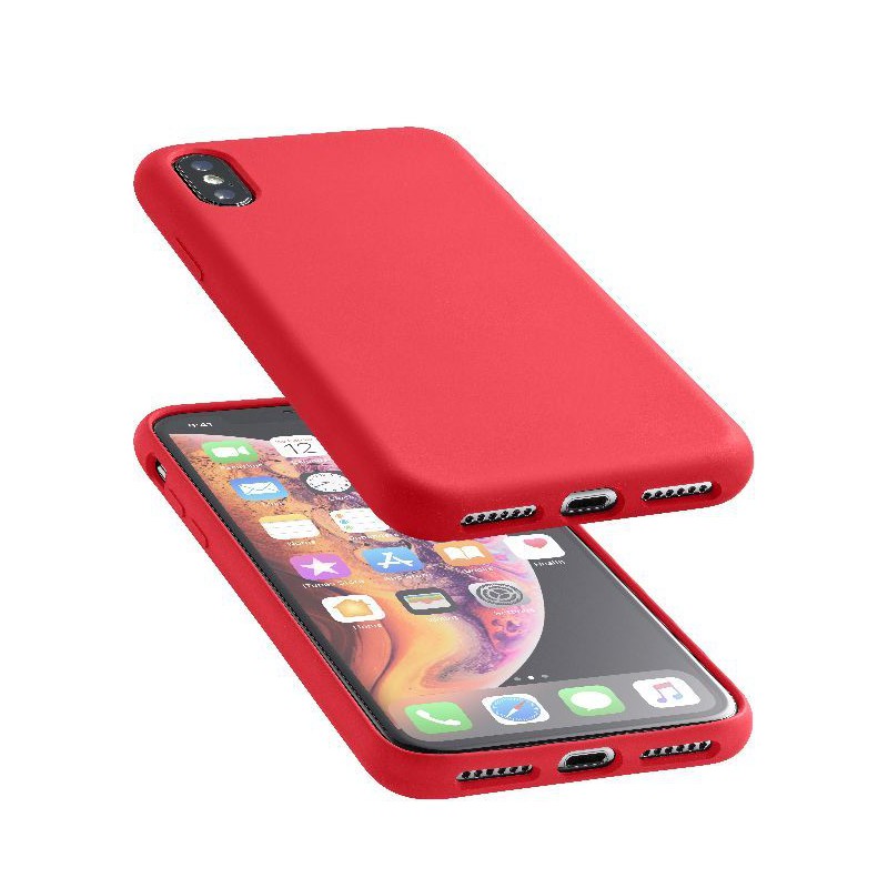 COVER SOFT TOUCH IPHONE XS MAX ROSSO COVER SOFT TOUCH IPHONE XS MAX ROSSO