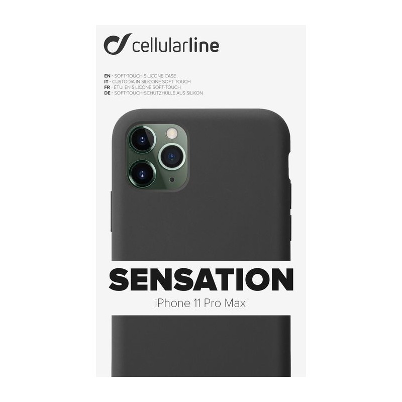 COVER SOFT TOUCH IPHONE 11 PRO MAX NERO COVER SOFT TOUCH IPHONE 11 PRO MAX NERO