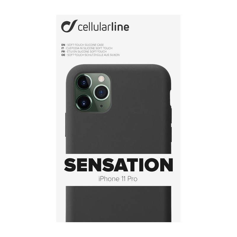 COVER SOFT TOUCH IPHONE 11 PRO NERO COVER SOFT TOUCH IPHONE 11 PRO NERO