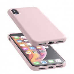 COVER SOFT TOUCH IPHONE XS MAX ROSA