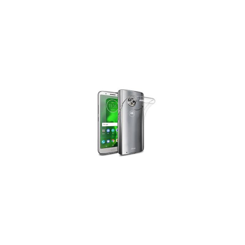 CUSTODIA IN TPU PER MOTOROLA MOTO G6PLUS TRASPARENTE