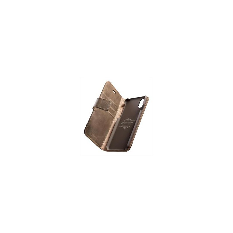 CUSTODIA PELLE IPHX MARRONE CUSTODIA PELLE IPHX MARRONE