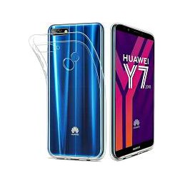 CUSTODIA TPU PER HUAWEI Y7 2018 TRASPARENTE