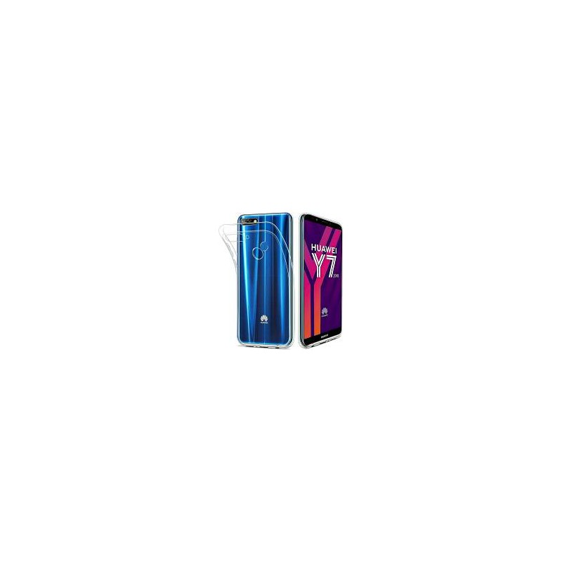 CUSTODIA TPU PER HUAWEI Y7 2018 TRASPARENTE