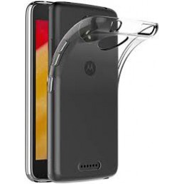 CUSTODIA TPU ULTRA SOTTILE PER MOTOROLA C PLUS TRASPARENTE