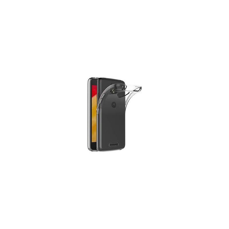 CUSTODIA TPU ULTRA SOTTILE PER MOTOROLA C PLUS TRASPARENTE