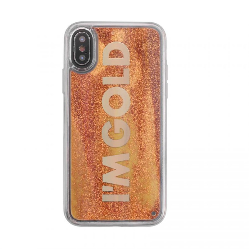 IPHX/XS I\'M GOLD CASE