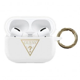 COVER GUESS AIRPODS PRO SILICONE BIANCA