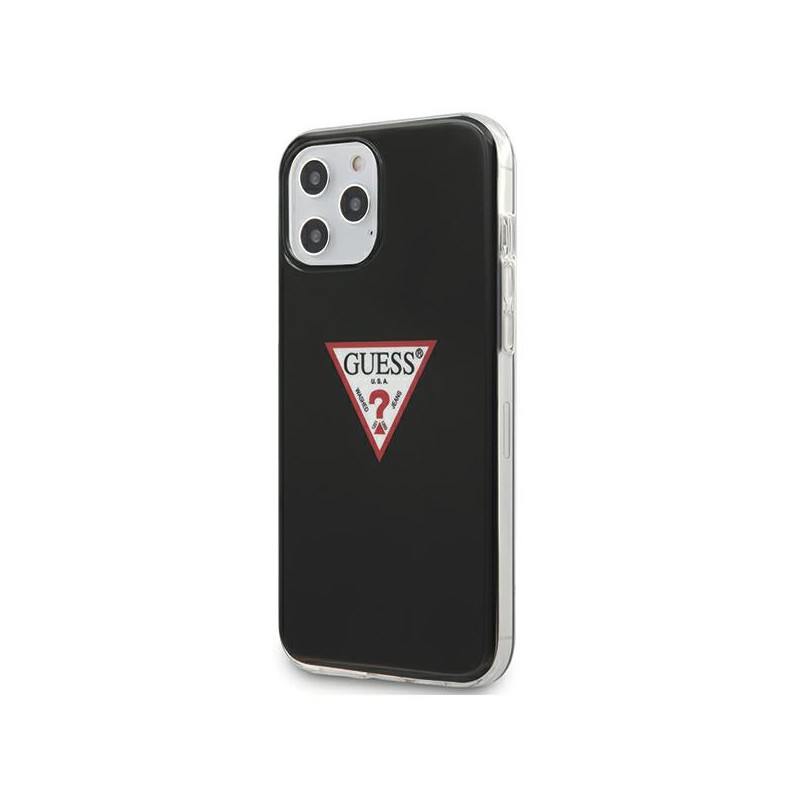 COVER HARD GUESS BLACK APPLE IPHONE 12 E 12 PRO