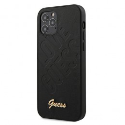 COVER HARD GUESS BLACK APPLE IPHONE 12 E 12 PRO