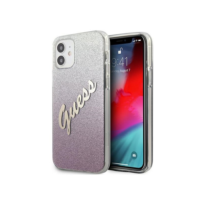 COVER HARD GUESS GLITTER APPLE IPHONE 12 mini