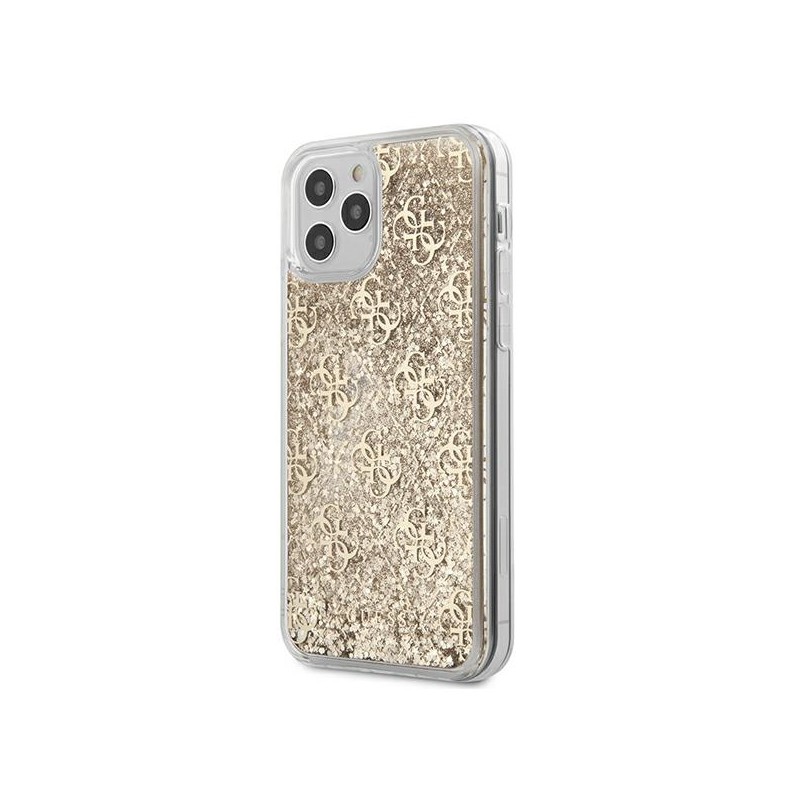 COVER HARD GUESS GLITTER APPLE IPHONE 12 mini  GOLD