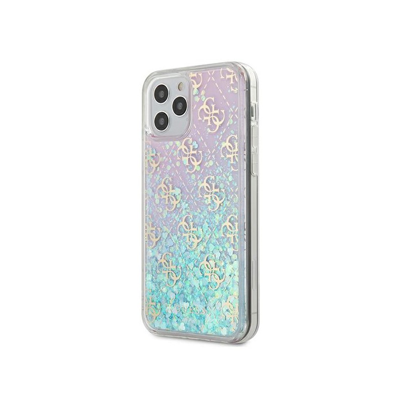 COVER HARD GUESS GLITTER APPLE IPHONE 12 mini PINK