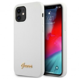 COVER SOFT TOUCH GUESS BIANCA IPHONE 12 mini