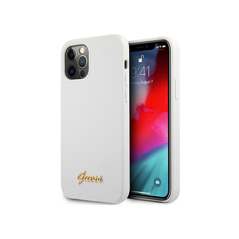 COVER SOFT TOUCH GUESS BIANCA IPHONE 12 PRO MAX