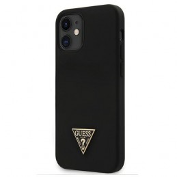 COVER SOFT TOUCH GUESS NERA IPHONE 12 mini