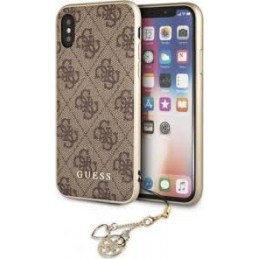 HARD CASE CHARMS COLLECTION IPHONE X MARRONE
