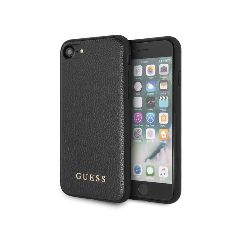 HARD CASE IRIDISCENT GUESS COLLECTION IPHONE 7/8 BLACK