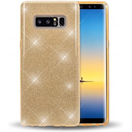 cover glitter  note 8 gold