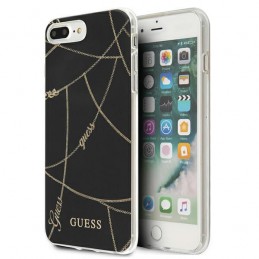 COVER GUESS IPHONE 6 / 7 / 8 PLUS CATENA NERO-ORO