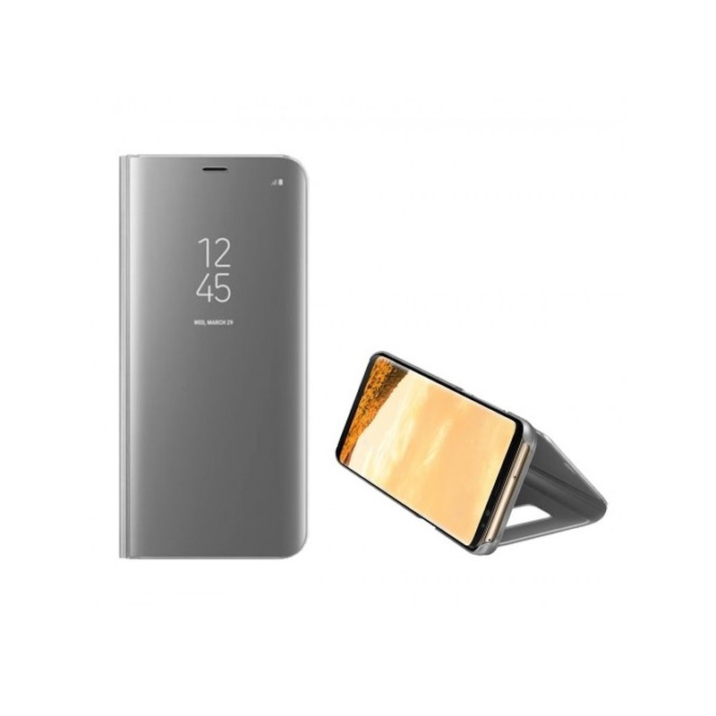 BOOK CLEAR VIEW REDMI NOTE 9 SILVER