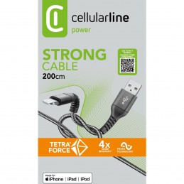 cavo usb kevlar 2 metri mfi...