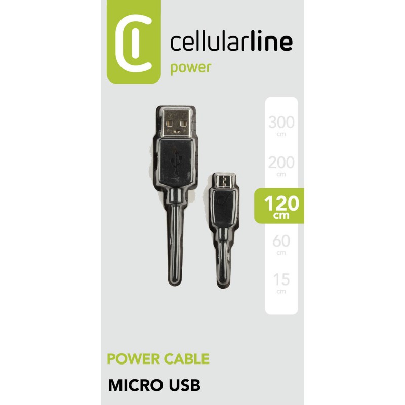 Power Cable 300cm - MICRO USB, Cavi