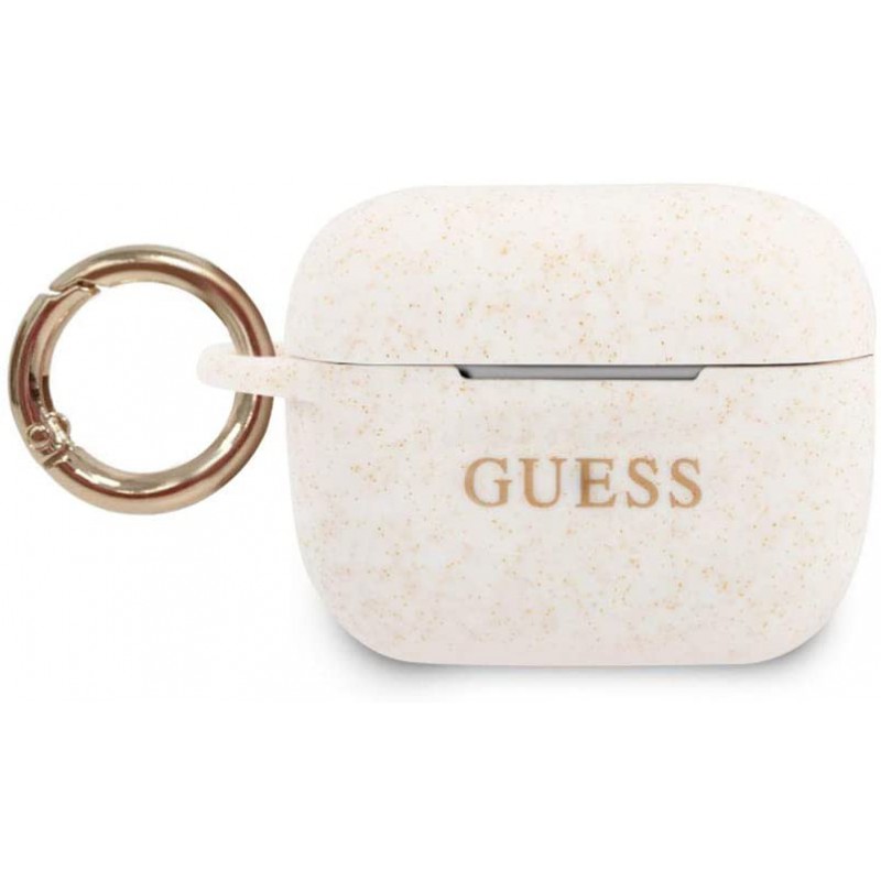 COVER GUESS AIRPODS PRO SILICONE BIANCO