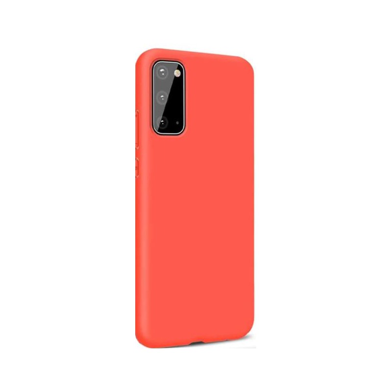 COVER IN SILICONE PER SAMSUNG A41 CORALLO