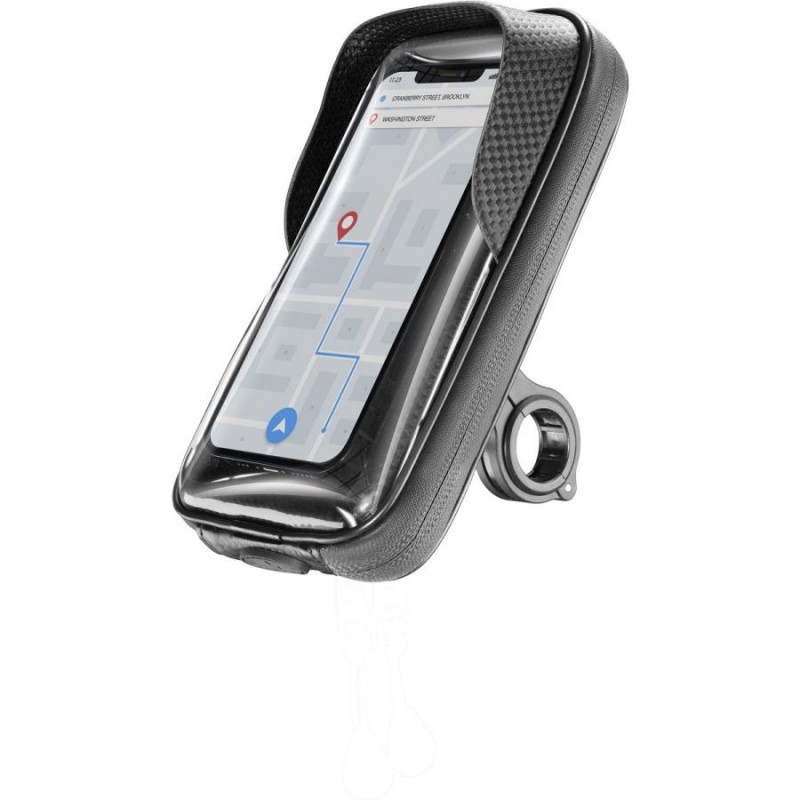 SUPPORTO DA MOTO UNIVERSALE WATERPROOF NERO