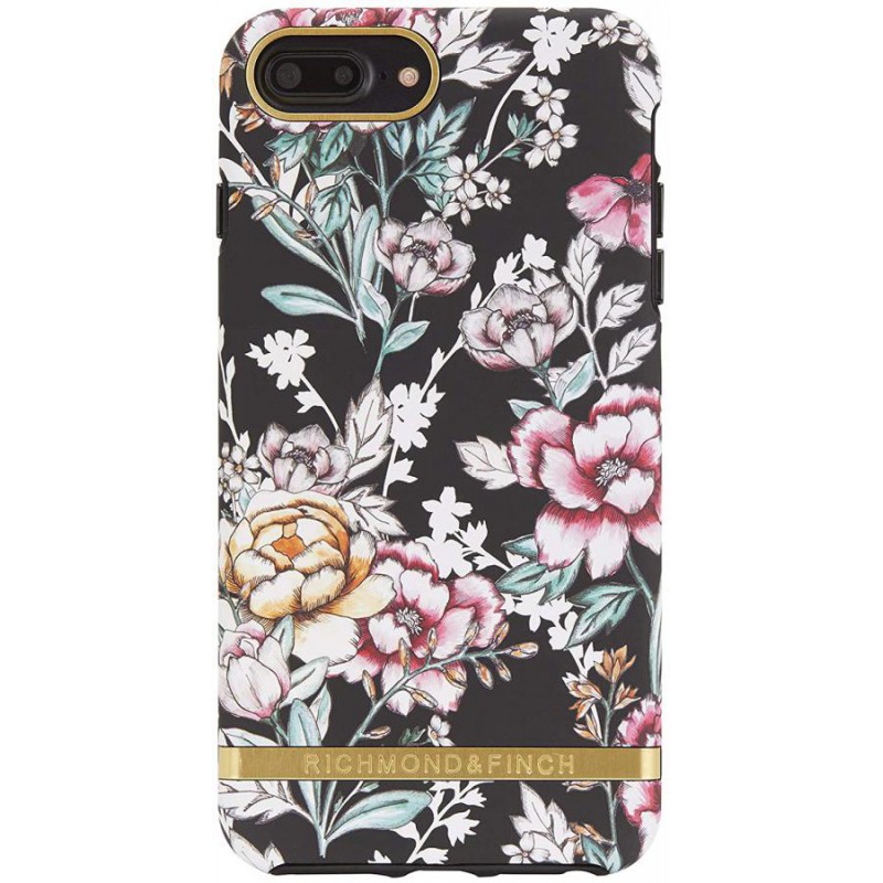 Cover iPhone 6 Plu s/6s Plus/7 Plus/8 Plus Richmond & Finch Black Floral