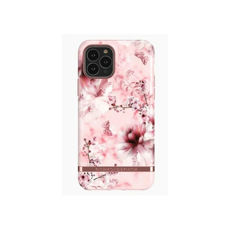 Cover iPhone XR Richmond & Finch Pink Marble Floral