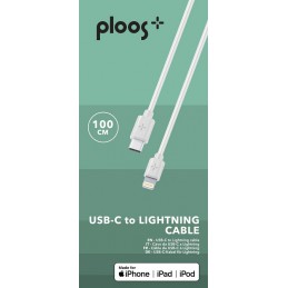 CAVO USB 1M C-TO-LIGHTNING BIANCO