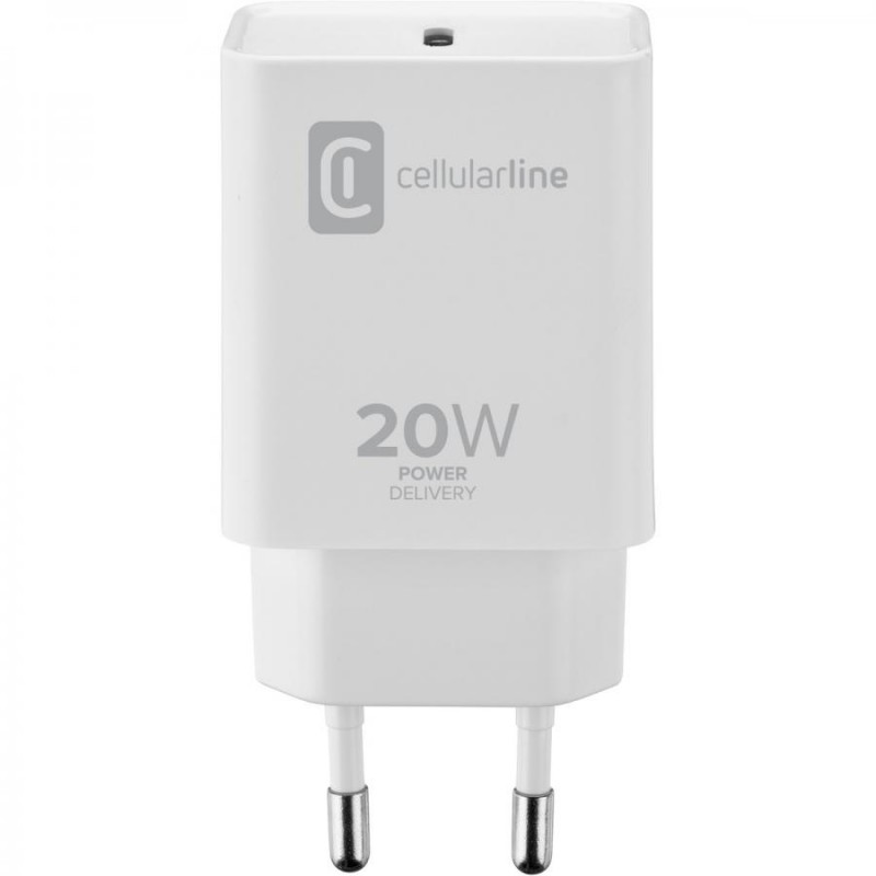 CARICABATTERIA DA RETE USB-C 20 Watt BIANCO CARICABATTERIA DA RETE USB-C 20 Watt BIANCO
