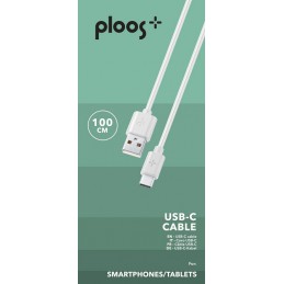 CAVO USB 1M USB-C BIANCO