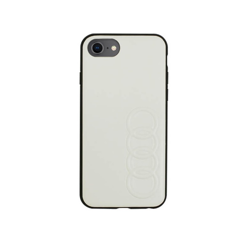 COVER ECOPELLE AUDI APPLE IPHONE 6 / 6S / 7/ 8 / SE ( 2020 ) BIANCA COVER ECOPELLE AUDI APPLE IPHONE 6 / 6S / 7/ 8 / SE ( 2020 ) BIANCA
