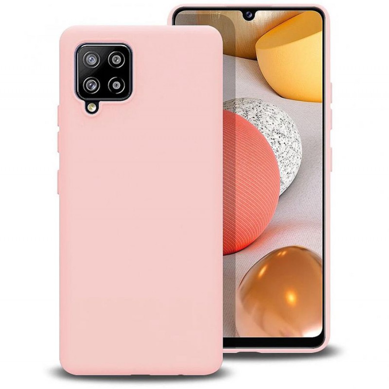 COVER IN SILICONE PER SAMSUNG A12 ROSA