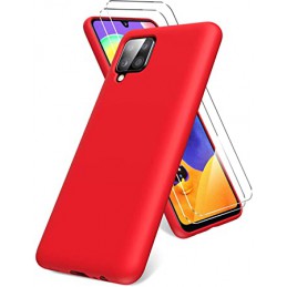 COVER IN SILICONE PER SAMSUNG M12 ROSSA