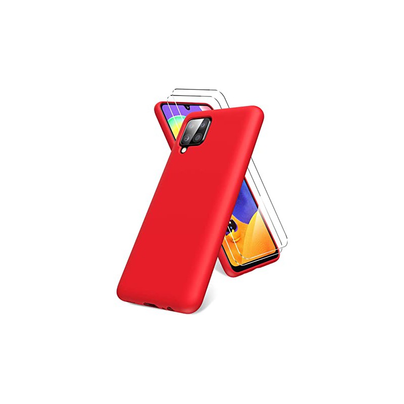 COVER IN SILICONE PER SAMSUNG M12 ROSSA