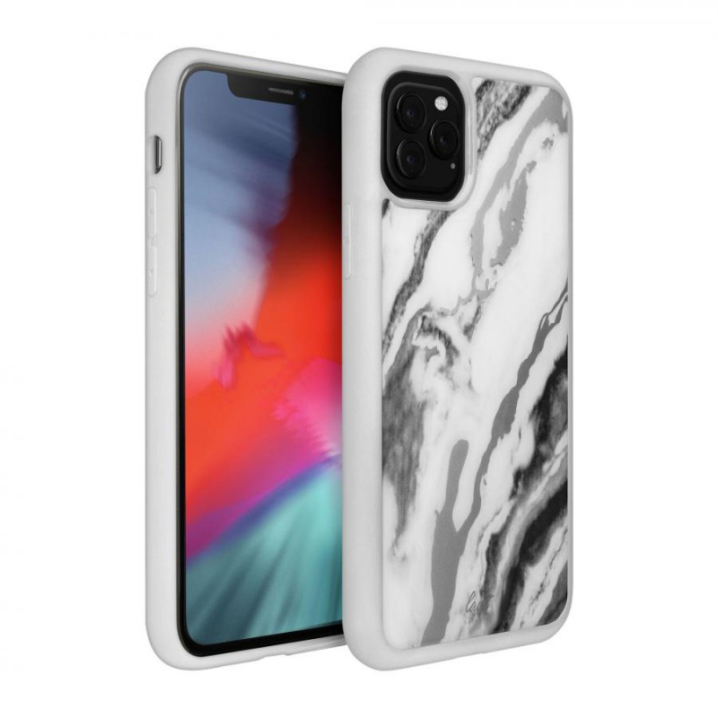 Custodia PEARL per iPhone 11 PRO EFFETTO MINERALE BIANCO Custodia PEARL per iPhone 11 PRO EFFETTO MINERALE BIANCO