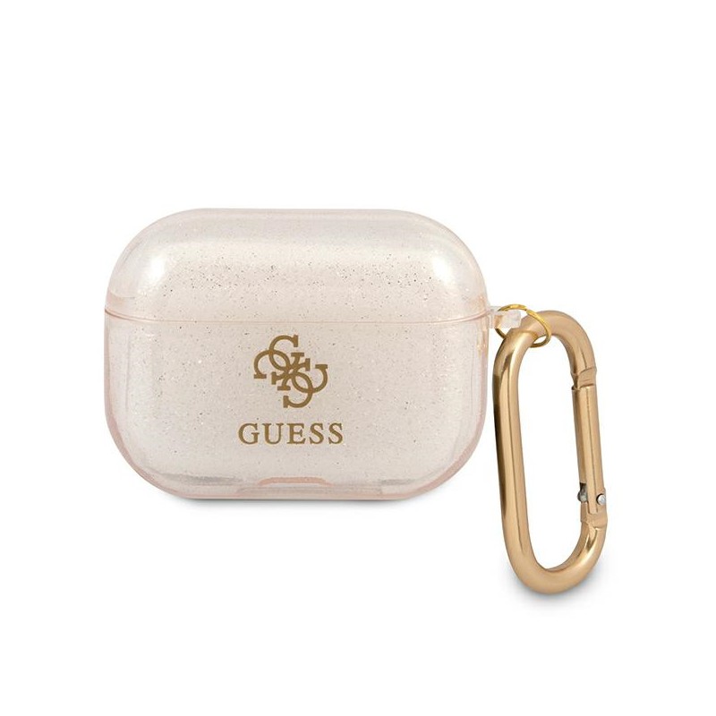 COVER GUESS AIRPODS PRO GLITTER GOLD